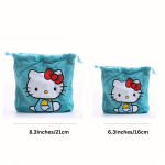 Hello Kitty kartoninis mai&scaron;elis, mink&scaron;tas krep&scaron;elis., Didelis