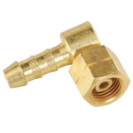 Kampinis adapteris 1/4'' LH dujų žarnai 8x15 mm