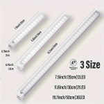 LED spintos naktinė lempa, 19,7 colio / 50 cm