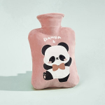 Vandens &scaron;ildymo pūslė su nuimamu ir plaunamu audiniu,  036 Panda Dancing-Pink