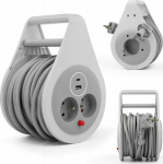 Elektrinis prailgintuvas su Usb, 10m, 16a