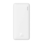 Atsarginis maitinimo &scaron;altinis ("Power Bank") I&scaron;orinė baterija POWER BANK Baseus Airpow 10000mAh (1xUSB 1xType-C QC3.0 20W) balta
