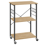 Virtuvės staliukas KKS060B11, rudas