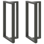 Baro stalo kojos, t formos, 2 vnt., 60x35x(110-111)cm, plienas