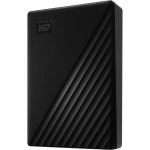 I&scaron;orinis kietasis diskas - WESTERN DIGITAL - My Passport WDBR9S0060BBK - 6 To - USB 3.2 Gen 1 - AES 256 bitų - juodas