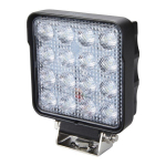 HELLA LED, 2500 lm, 6000K 1GA 357 106-032 Darbinis žibintas, SCANIA 2860447