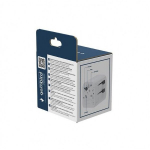 Gembird Tpa-eu2a12-01-w kelioninis adapteris su 2 Usb, baltas