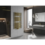 Mexen Ares vonios radiatorius, 1200 x 600 mm, 490 W, auksinis