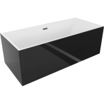 Vonia Mexen Vigo, 178,5 x 80 cm, White/Black + Brushed gun gray persipylimas