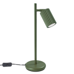 Sollux Lighting stalinis &scaron;viestuvas Karbon, alyvuogių žalios spalvos
