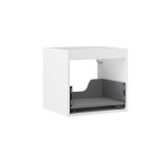 Praustuvo spintelės korpusas Mexen Box-A, 50 cm, 1 stalčius, White matt