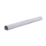 Žarna mikropurk&scaron;tuvams Bradas PE 3x5mm, 50 cm, balta