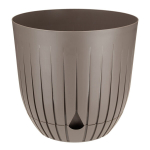Gėlių vazonas Britta 26 cm, taupe spalvos