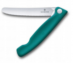 Victorinox sulankstomas peilis su užraktu, 11 cm dantytas a&scaron;menys