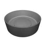 Granitinis praustuvas Laveo Perl, Grey