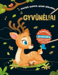 Gyvūnėliai. Grandyk, spalvink, spręsk užduotėles (2025)