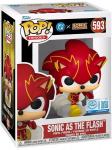 Figurėlė Funko Pop! Sonic the Hedgehog kaip &bdquo;The Flash&ldquo; i&scaron;skirtinis vinilinis herojus