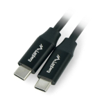 Lanberg Usb-c 2.0 laidas, 0.5m, juodas, Qc 4.0 Pd
