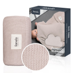 Bambukinė antklodė Lionelo Bamboo Blanket Beige Sand, 100x75 cm