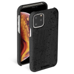 Krusell Birka dėklas skirtas Apple iPhone 11 Pro Max &ndash; juodas ekologi&scaron;kas kam&scaron;tinis dėklas