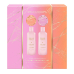 Dovanų rinkinys Baylis & Harding Jojoba, vanilė ir migdolų aliejus, 4 dalių maitinamasis kvapnus vonios rinkinys