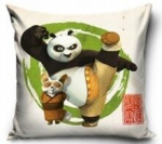 Antklodės užvalkalas 40x40 "kung Fu Panda" - mink&scaron;tas veliūras