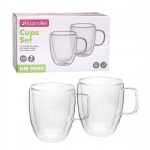 Termo stiklinės kavai ir arbatai, 2 vnt., 250 ml