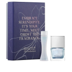 Ghost The Fragrance mini dovanų rinkinys: EDT 5 ml + metalinės mėlynos spalvos nagų lakas 10 ml