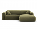 L formos mink&scaron;tas kampas Micadoni Home Nolio, Light Green