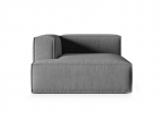 Modulinė sofa Micadoni Home Mic_CHL_88_F1_Nuria7, pilka