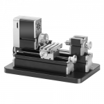 Mini metalo tekinimo staklės, 70x130 mm, metalas, precizinių detalių apdirbimas