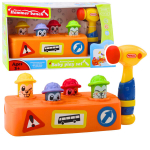 Interaktyvus žaislas su plaktuku