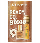 Dovanų rinkinys NUXE Ready Go Glow medus lūpų aliejus + žėrintis sausasis aliejus kelioninis dydis