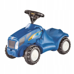 Traktoriukas New Holland Rolly Toys su vairu ir priekaba