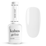 Kabos Gelike Base Coat, 10ml &ndash; &scaron;velni hibridinio lakavimo bazė, i&scaron;lieka iki 21 dienos, tausojanti formulė