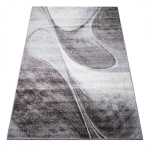 Seta Hali Perlage Geometria modernus kilimas pilka 160x230 cm