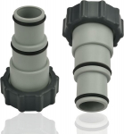 Universalus Baseino Adapterių Rinkinys Žarnoms 32/38 Mm Iki 2 Colių Sriegiui 2 Vnt., 32/38 mm