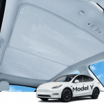 Zom&scaron;inė Premium Anti-Uv Stoglangio Užuolaida Nuo Saulės Tesla Model Y 2020-2024