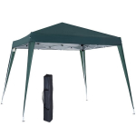 Faltuojamas paviljonas 2,4x2,4 m, UV apsauga, su krep&scaron;iu, žalia, sulankstomas