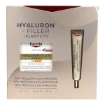 Veido kremo rinkinys Eucerin Hyaluron-Filler + Elasticity Day SPF30, brandžiai odai, nuo rauk&scaron;lių