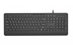 GEMBIRD SLIM WIRED MULTIMEDIA KEYBOARD BLACK,CYRYL