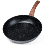 Keptuvė granitinė BLACK&WOOD 26 cm juoda Orion