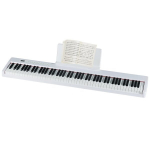88 klavi&scaron;ų pilno dydžio elektrinis pianinas baltas, 88 klavi&scaron;ų pilno dydžio elektrinis pianinas baltas