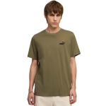 Vyri&scaron;kas mar&scaron;kinėlis Puma ESS Small No.1 Logo Tee(s), alyvuogių spalvos 682535 81
