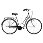 Miesto dviratis Bisan Ambiance Grey/Black (ratų dydis: 28", rėmo dydis: 20")