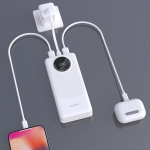 Atsarginis maitinimo &scaron;altinis ("Power Bank") Dudao K12Pro Power Bank 22.5W PD 20000mAh USB-A, USB-C &ndash; Baltas