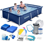 Karkasinis sodo baseinas 259x170x61 cm, 15 viename, Bestway 56403N