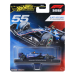 Liejinis automobilis Hot Wheels Williams Nr. 55 Carlos Sainz Premium 1:64 metalas/metalas