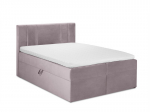 Lova Mazzini sofas Afra 180x200 cm, rožinė