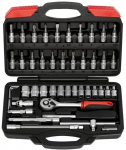 Įvairių įrankių rinkinys Super Ego 1/4" (46 vnt.)